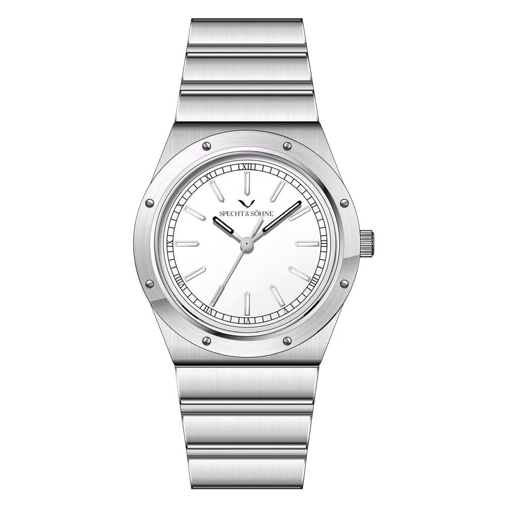 New Arrivals 2025 Specht & Söhne Luxury Watch 38MM Men's Quartz Super Slim Stainless Steel Sapphire Crystal 50M Water Resistant