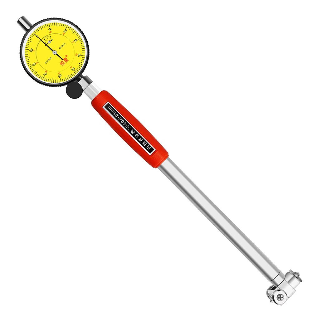 

10-18 18-35 35-50 50-160мм Высокоточный индикатор часового типа для измерения внутреннего диаметра Цилиндрический индикатор Индикатор внутреннего диаметра 0,01мм