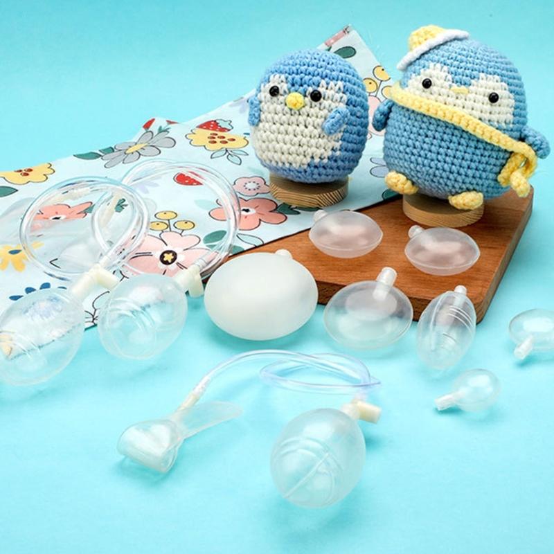 Double Sound Mechanism Air Cushion Inserts for Plush Doll Making Multiple Size and Color Plastic Craft