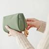 Trendy Women's Mini Travel Makeup Bag - Compact Cosmetic & Lipstick Storage
