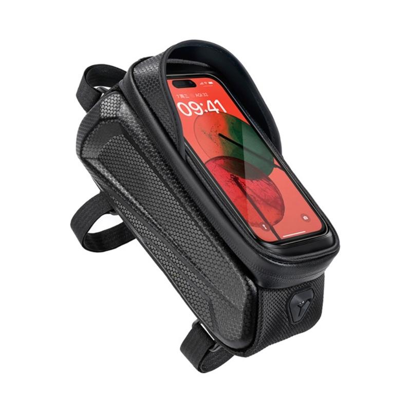 Bicycles Front Frame Handbag Phone Bag Snowproof Bike Phone Cover For Smooth Biking Experience 1