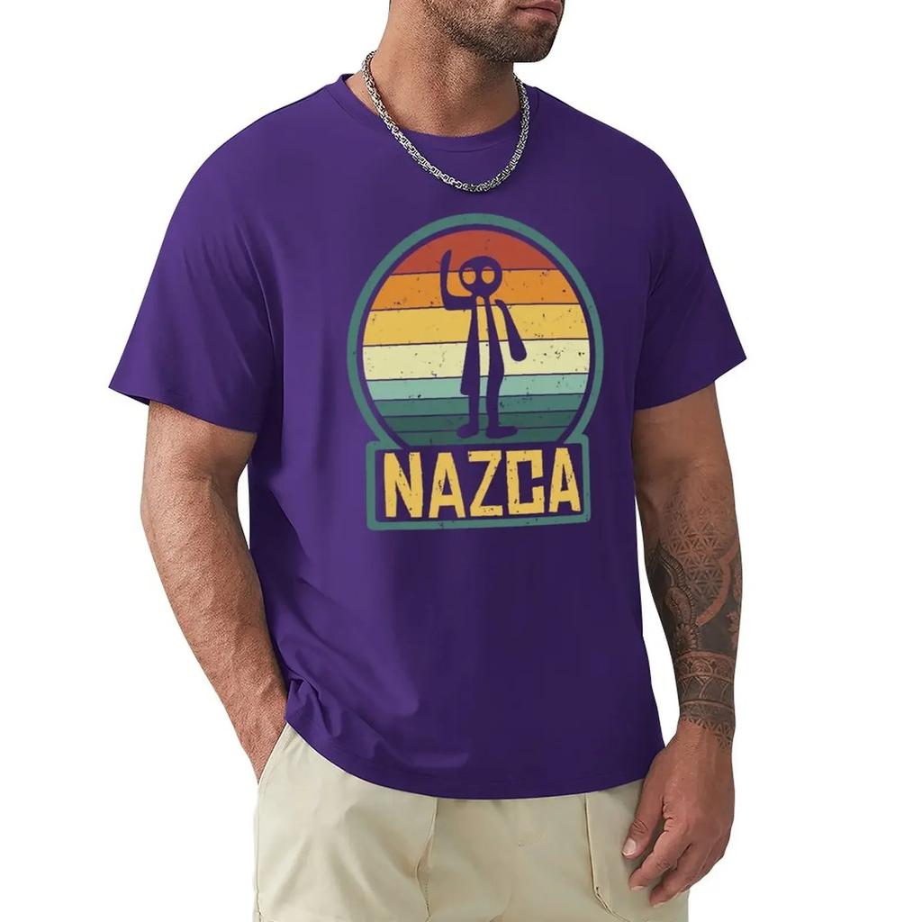 Nazca Lines Astronaut SpaceUnisex Archeology Peru Desert Alien UFO Ancient Astronaut Theorist TShirt