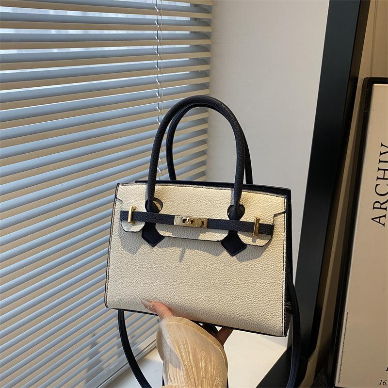 Sac Kelly grande capacité pour femmes, nouveau sac tendance polyvalent platine, sac messager à bandoulière décontracté pour les trajets quotidiens