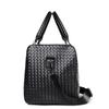 New men's hand-held woven bag, horizontal business men's bag, casual single room oblique span briefcase, simple