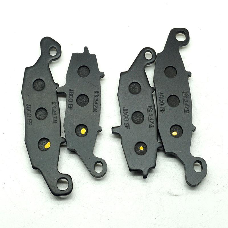 Motorcycle Front Rear Brake Pads for SUZUKI DL650A GT V-Strom Traveller 2007-2010 DL650XA 650 XT ABS  2024 650XT 2015-