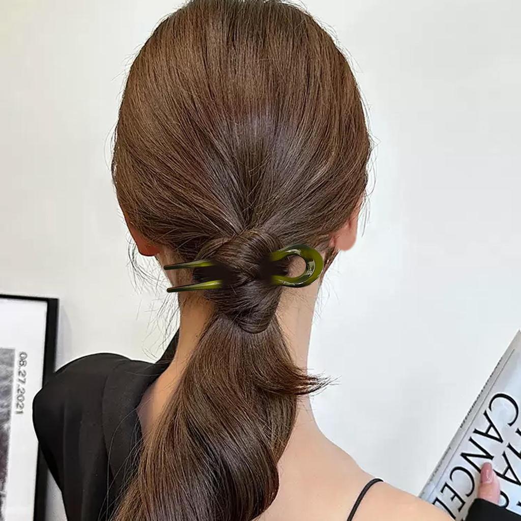 Vintage U-shaped Hair Pins Chinese Traditional Style Hair Stick Hairpin for Hair DIY Accessory Hair Styling