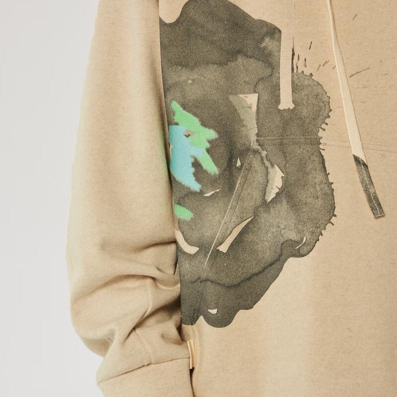 CROQUIS Pull à capuche pour homme avec imprimé graphique