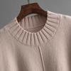 Women Casual Long Sleeve O Neck Diamond Knit Sweater Autumn Winter