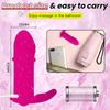 Wireless APP Controlled Dildo Vibrator Bullet Vaginal Massager G-spot Wearable Clitoral Stimulator Adult Sex Toy For Women 18+