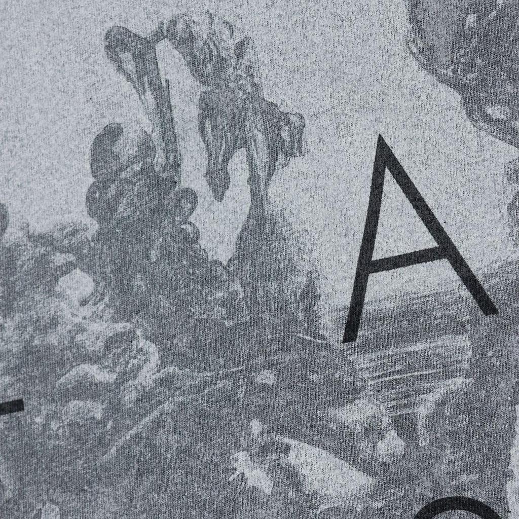 [HAYAKAWA FACTORY] T-Shirt, Stanislaw Lem x Taketo Moriizumi, Solaris Comic "Mimoid" Black (JP, Alphabet, M)