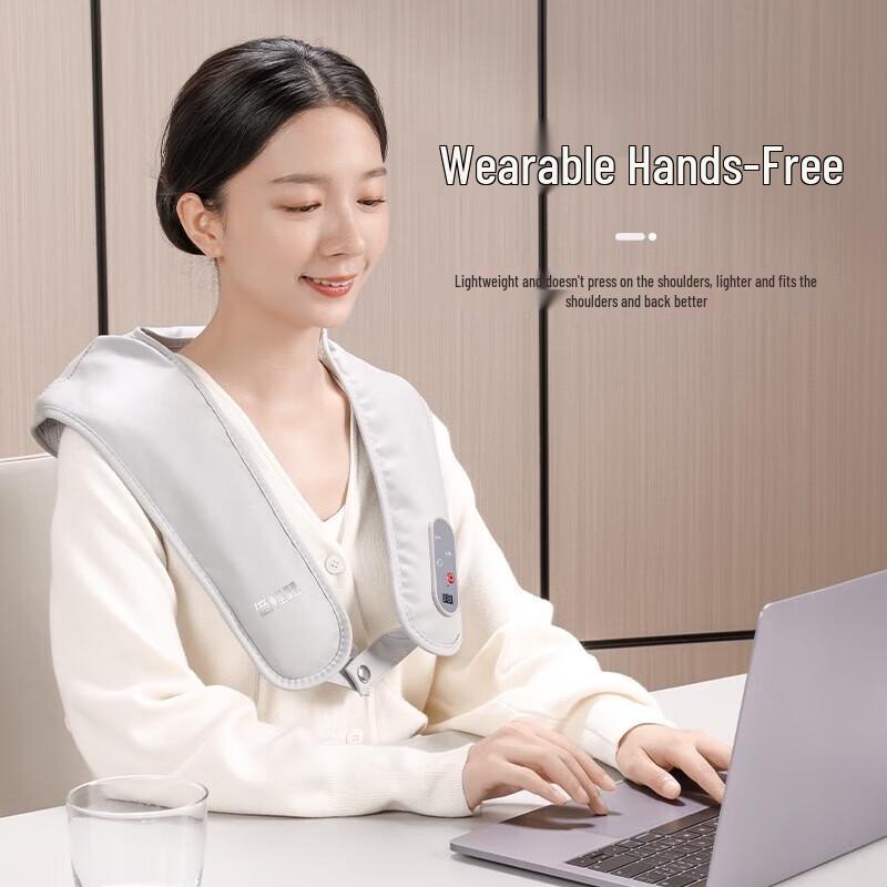 3D Hammering Neck and Shoulder Massager CN Plug (adapter Included)