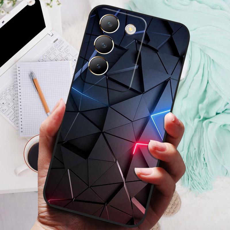 

Для vivo V40 SE Чехол V40SE 5G Черная Крышка Лев Волк Силиконовые Мягкие Задние Чехлы Для vivo V40 SE Чехол для Телефона V 40 SE Защитная Оболочка vivo V40 SE 5G