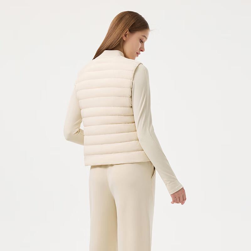 Tanboer Women's Lightweight Round Neck Down Vest TB5330116A