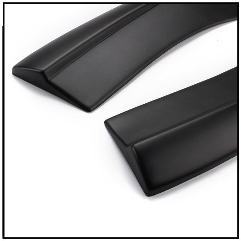 Rear Bumper Lip Diffuser Side Apron Spat PP Matte Black For 15-23 Dodge Charger