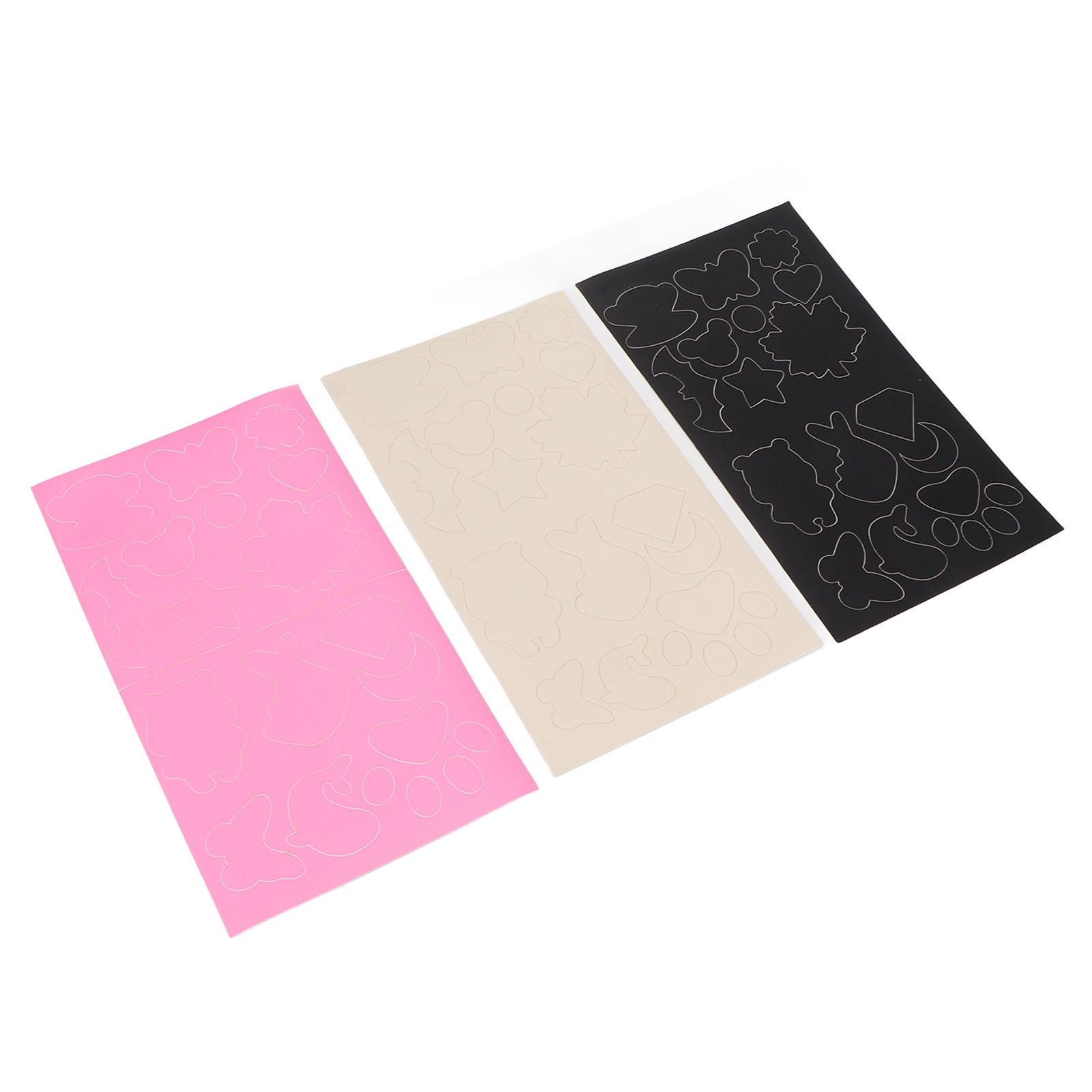 

3 листа заплаток для ремонта пуховика, самоклеящиеся, простые в использовании, полиэстеровые заплатки для ремонта одежды для