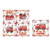 Fire Truck Theme Party Supplies: Disposable Cups, Napkins, Tablecloth, Banner and Decorations