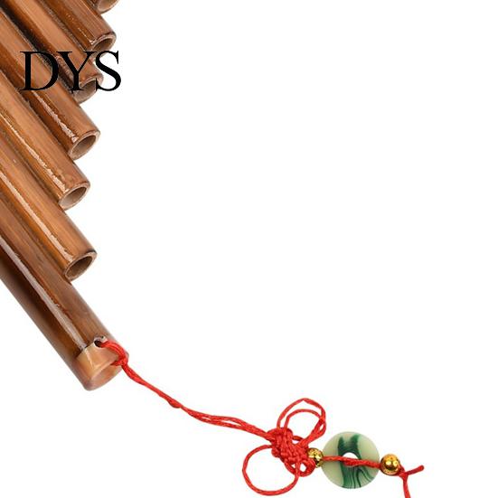 Pan Pipes Flute Correctly Tuned Left-Hand Easy To Learn 15 Chinese Traditional Musical Instrument for Smell-less