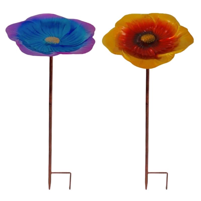 Outdoor Bird Bath Feeder Stand Adds Aesthetic to Gardens Courtyards Lawns