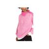 Ganni Ss22 Long Sleeve Pullover Wool Sweater Women sweater Pink K1614-530