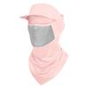 Face Guard Neck Gaiter Hat Breathable Windproof UV Protection Men Women Multi-Purpose Summer Outdoor Ice Silk Visor