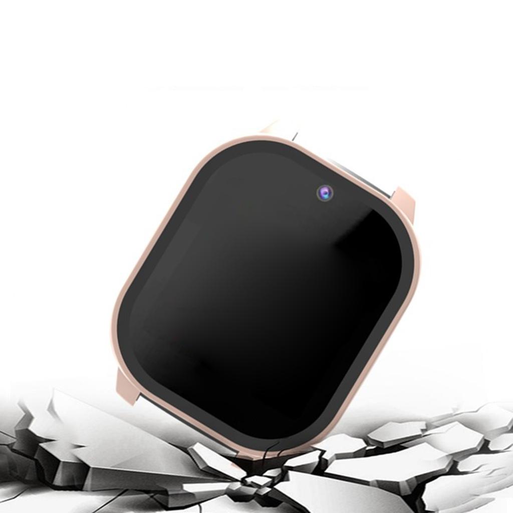Shatterproof Watch Housing PC Glass Film Cover for JrTrack 5 Integrated Screen Protector Shell Shockproof Sleeve Guard