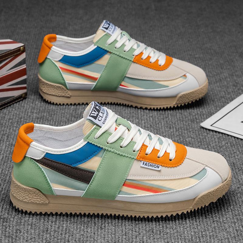 

2025 Весна и Осень Дышащая Модная Мужская Обувь Повседневная Универсальная Ежедневная Обувь Форреста Гампа Модная Продвинутая Чувство Цветовая Гамма Удобная Т 44