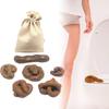 6Pcs/Set Soft Poop Simulation Poop Poop Toys Funny Toy Simulation Poop Poop Toys Realistic Dog Poo Model for April Fools Day