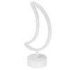 Moon Shape Neon Light Neon Sign with Base for Bedroom Party Birthday Gift USB/Battery Powered