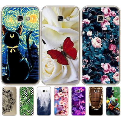 Pro Samsung A7 2017 Soft tpu silikonové pouzdro na telefon pro Samsung Galaxy A7 2017 SM-A720F Cover Fundas pro Samsung Galaxy A7 2017