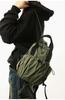 LeafIn 2-Way Backpack, Shoulder Bag, Unisex, Ultra-Lightweight (230g), Waterproof Nylon, Popular, Stylish, Casual Backpack, Simple, Solid Color,