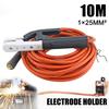 300Cm-10M Welding Wire Cable 300A Welding Cable 10 Meters Heavy Duty Power Welding Tools Electrode Holder Brass Iron Welding