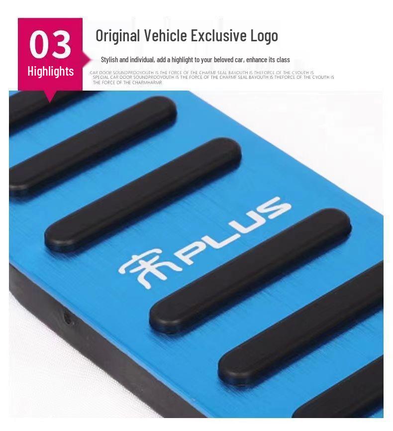 BYD Song Plus DMI Non-Slip Pedal Covers for Accelerator & Brake