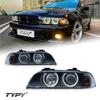 LED Projector Headlight Assembly with DRLs and Turn Signals for 98-03 BMW 5 Series E39