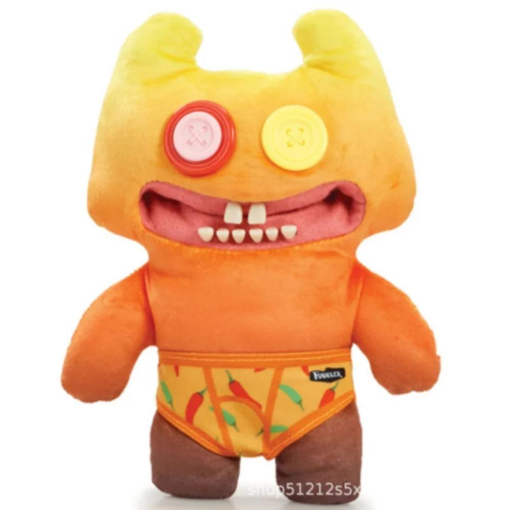 Fuggler Big Teeth Plush Toy Funny Ugly Monster Fugguler Series Rabbit Screech Wide Eyed Weirdo Plush Peluche Birthday Gifts 9"