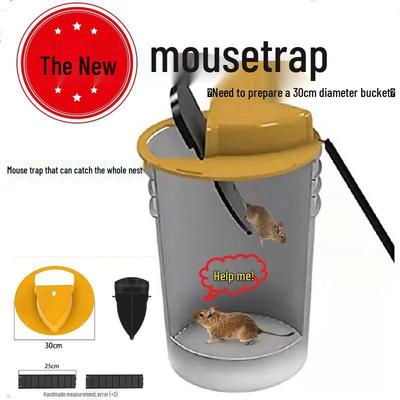 Automatische Klapp-Reset-Mausefalle für den Innen- und Außenbereich