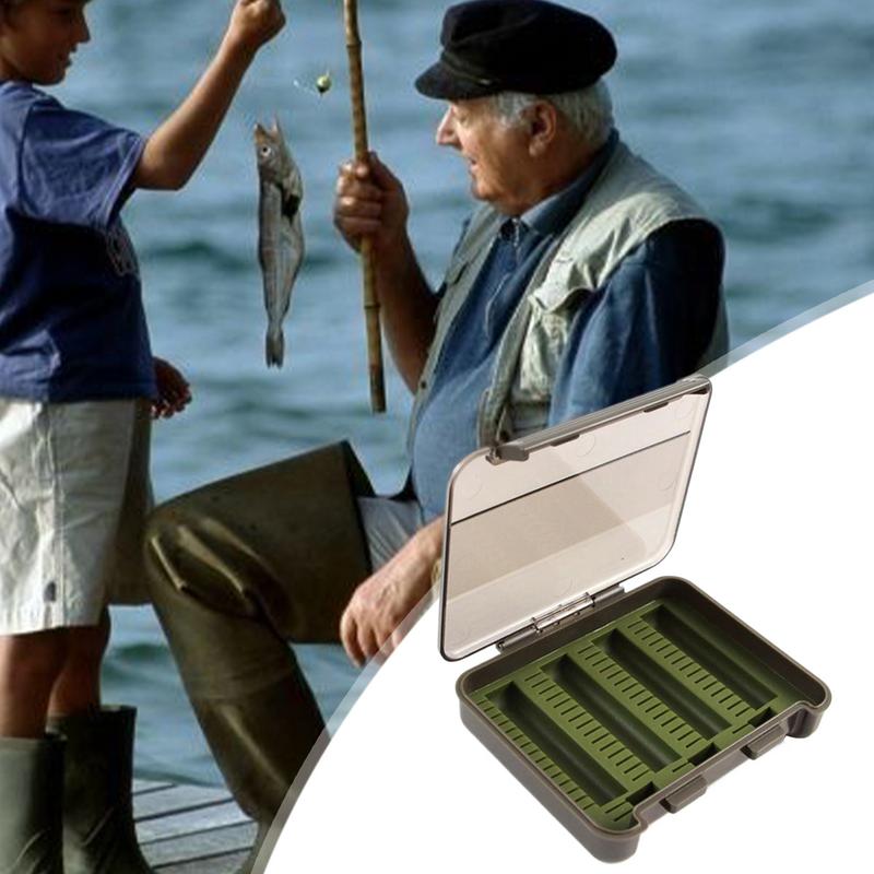Fish hook box Built-in multi-grid structure Toolbox Plastic Storage Box Waterproof Dust-Proof Container Fishing Accessories