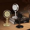 Vintage Retro Microphone Stage Photography Props Classic Stand Microphone For Live Performance