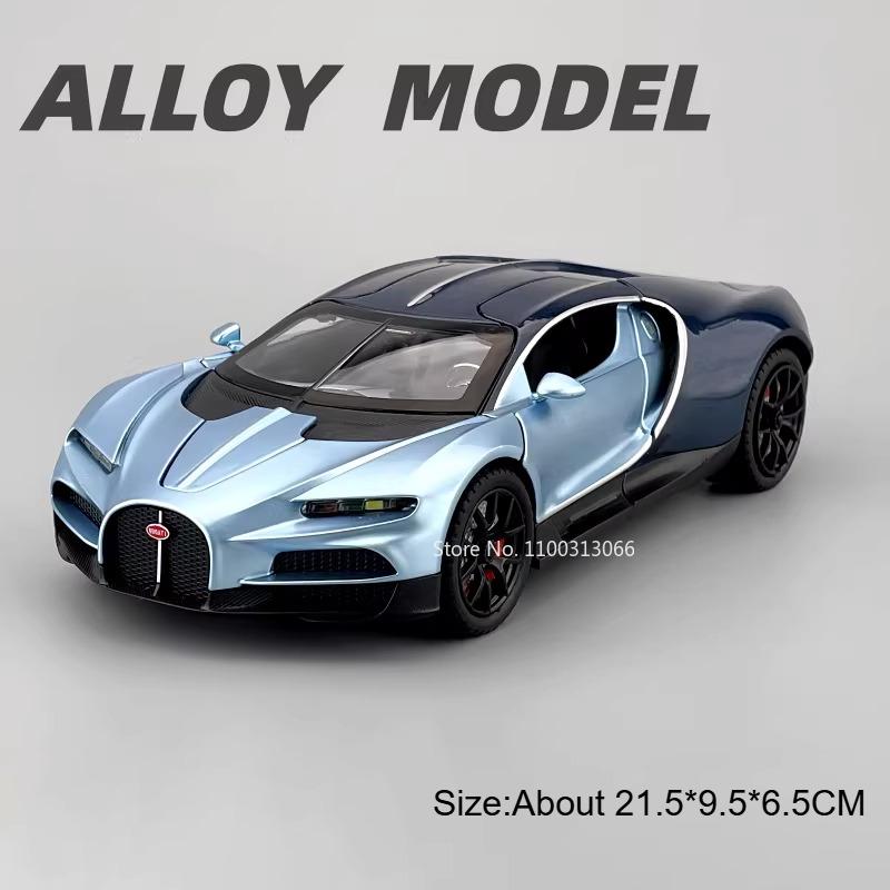 1:24 Scale Tourbillon SLS Toy Cars Models Alloy Diecast with Light Music Pull Back Miniature Sports Car Boys Educational Toys