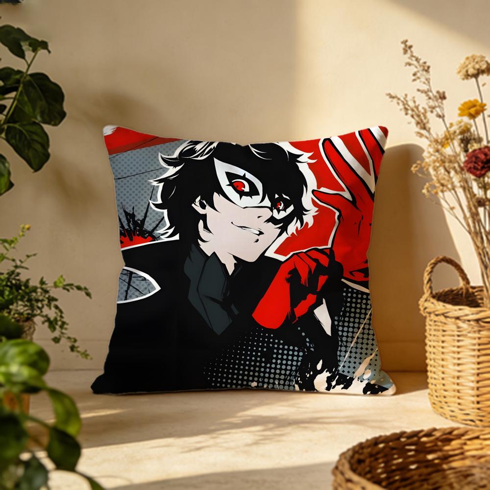 Popular PPPersona 555 Cushion Cover Versatile DoubleSided Pillow Case Fit for Sofa Bed Car Daily Decor