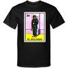 El Soldado Military The Soldier Loteria Mexican Graphic Tee Shirt T Shirt