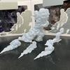 For SHF Toy The Smoke Effect Effect Piece White Ver. Action Anime Figures Collection Ko Model Custom Toy Photography Accessories