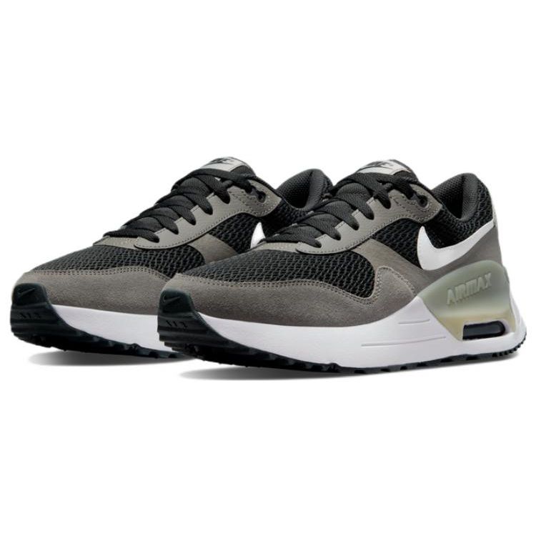 Nike Air Max SYSTM Dark Smoke Grey Men Sneakers White DM9537-002