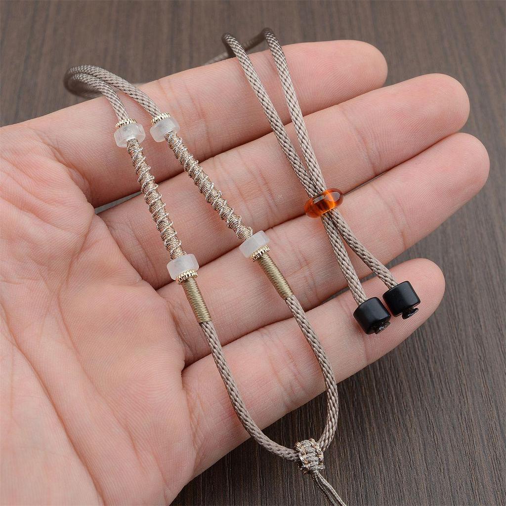 Premium Handwoven Qiankun Pendant Cord: Artisanal Knot Necklace Rope