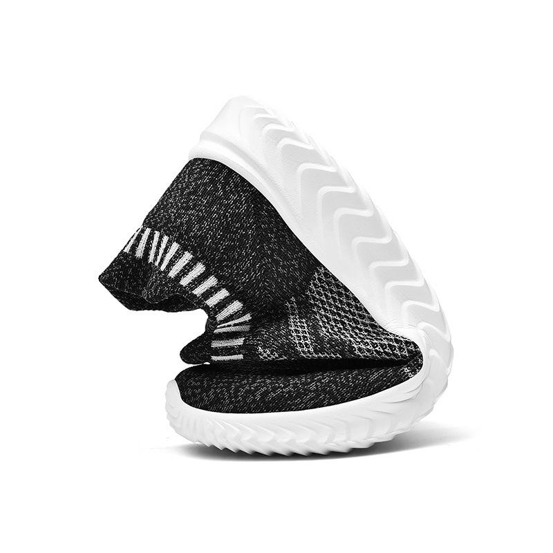 Spring and Autumn Lightweight Mesh Breathable Socks Shoes Soft Sole Lazy Casual Sleeve Women's Single Shoes