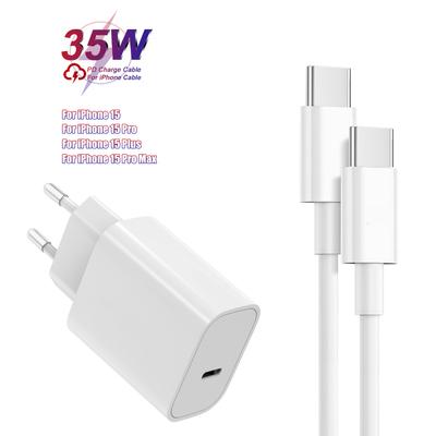 Cavo di ricarica rapido tipo C USB C PD da 35 W per iPhone 15 Pro Max iPad 10 Cavo dati di ricarica da USB-C a USB-C per iPhone 15 Plus