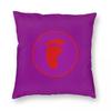 The Foot Classic Emblem Square Pillowcase Polyester Linen Velvet Printed Zip Decorative Pillow Case Bed Cushion Cover