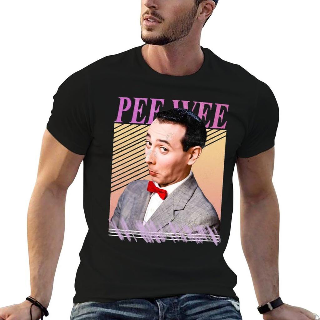 PEE WEE HERMAN T-Shirt Casual Daily Wear Short Sleeve Top