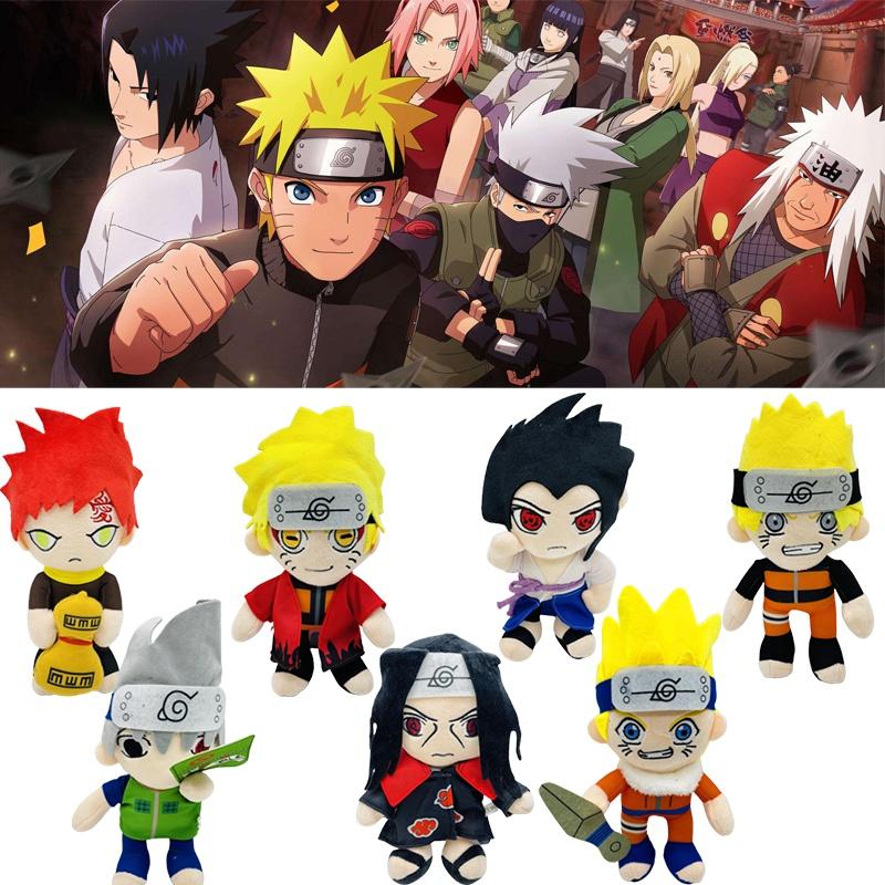 Naruto Plüschtier, Uzumaki Kakashi, Uchiha Itachi, Kurama – Tolles Geschenk für Kinder, 28 cm