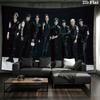 SKZ Wall tapestry, aesthetic printed fabric blanket, suitable for bedroom, living room, and home decor.