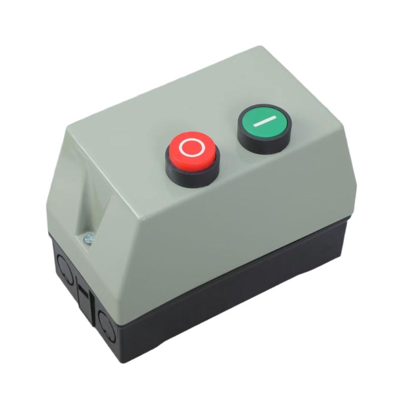 Single Phase Magnetic Electric Motor Starter 220V Waterproof Magnetic Motor Starter Switches Box Motor Protector